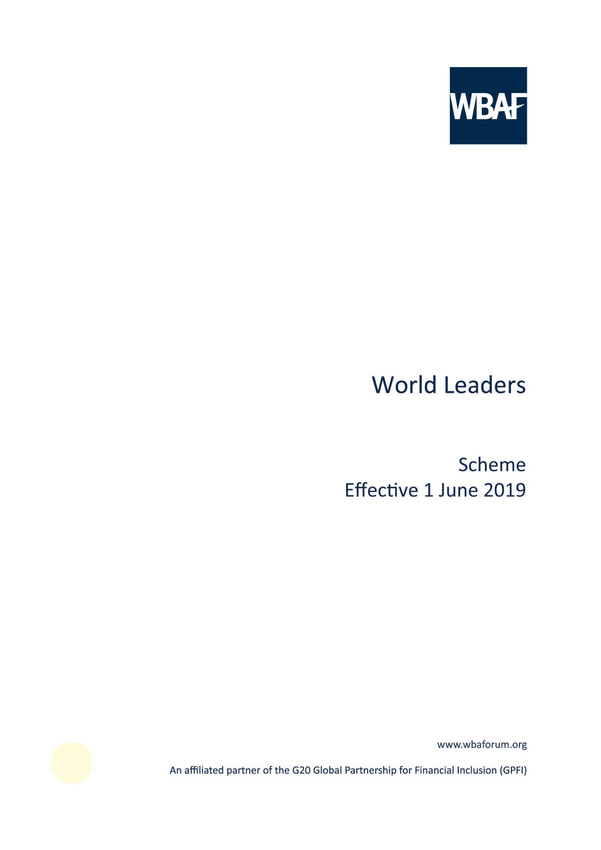 World Leaders - Scheme
